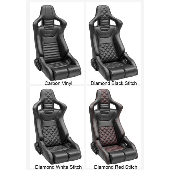 (image for) Corbeau Sportline RRB Reclining Seats Various Colors - PAIR - Click Image to Close