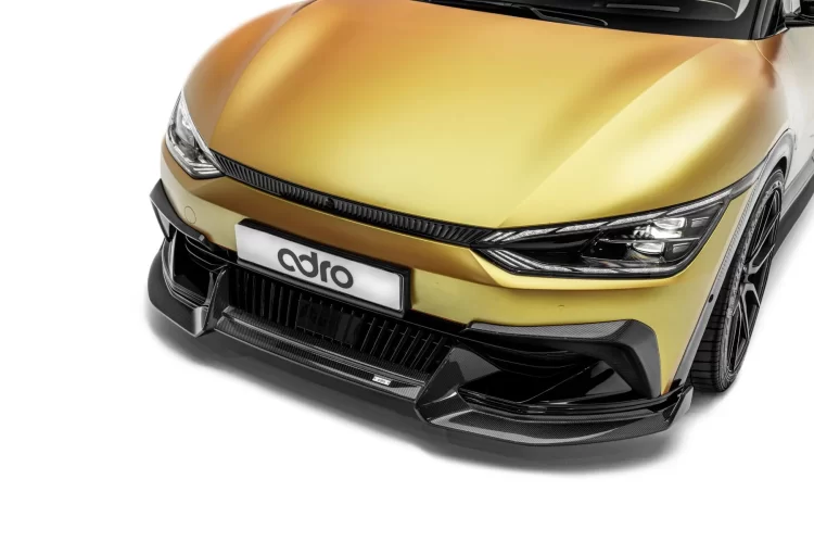 (image for) ADRO KIA EV6 CARBON FIBER FRONT LIP KIT 2022 – 2023