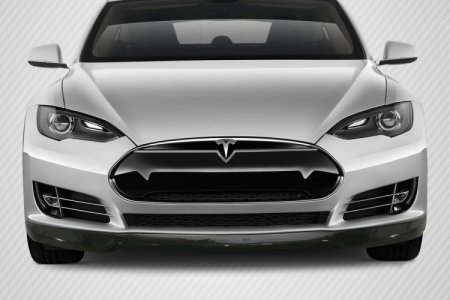 (image for) Carbon Creations Tesla Model S Utech Carbon Fiber Front Lip 2012 - 2016.5