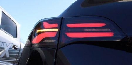 (image for) AlphaRex Tesla Model Y Pro Series Smoke Red LED Tail Lights 2020 - 2022