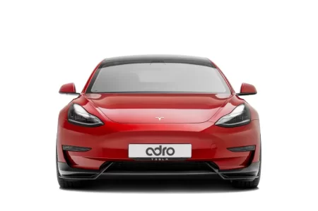 (image for) ADRO Tesla Model 3 Premium Prepreg Carbon Fiber V1 LipKit 2017 - 2023