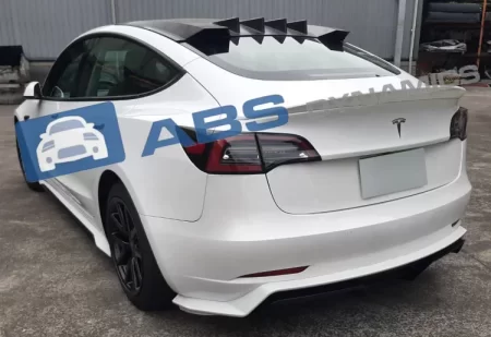 (image for) ABS Dynamics Tesla Model 3 Plastic ART Style Rear Diffuser 2017 – 2023