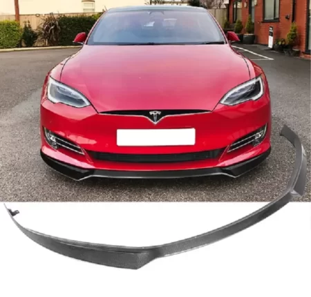 (image for) ABS Dynamics Tesla Model S I-Style ABS Plastic Front Lip 2017 – 2019