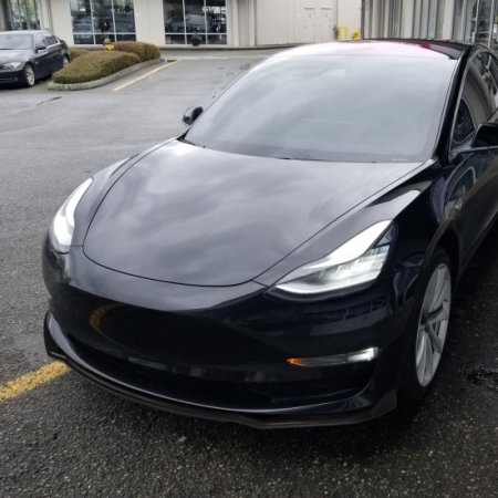 (image for) Spec-D Tesla Model 3 Glossy Black Polypropylene 3PC Bumper Lip 2017 – 2023