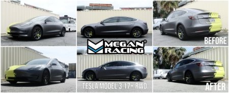 (image for) MEGAN RACING Tesla Model 3 RWD Lowering Springs 2017 - 2023