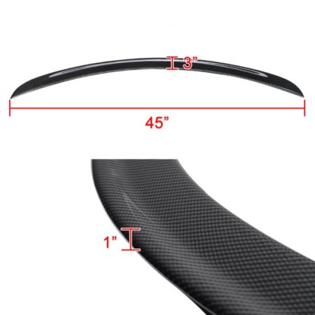 (image for) Spec-D Tesla Model S Factory Style Rear Spoiler 2012 – 2018