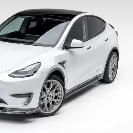 (image for) Vorsteiner Tesla Model Y CARBON FIBER Side Skirts 2020 – 2023