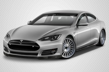 (image for) Carbon Creations Tesla Model S Carbon Fiber Utech Lip Kit 2012 - 2016.5