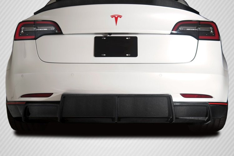 (image for) Carbon Creations Tesla Model 3 GT Concept Carbon Fiber Diffuser 2018 - 2023