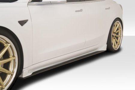 (image for) Extreme Dimensions Tesla Model 3 GT Concept Duraflex Side Skirt Rocker Panels 2018 - 2023