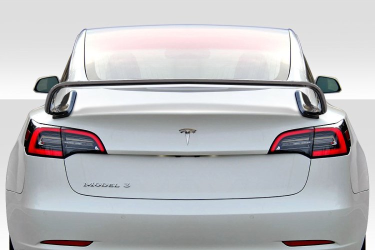 (image for) Extreme Dimensions Tesla Model 3 Lightspeed Spoiler 2018 - 2023 - Click Image to Close