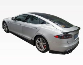 (image for) VIS Racing Tesla Model S VIP Style Carbon Fiber Side Skirts 2012 - 2015