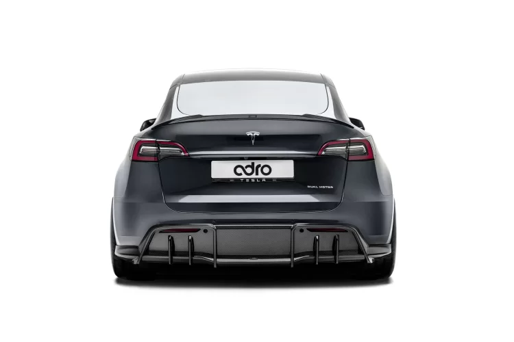 (image for) ADRO Tesla Model Y PREPREG CARBON FIBER REAR DIFFUSER 2020 - 2023 - Click Image to Close