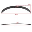 (image for) Spec-D Tesla Model 3 Carbon Fiber Factory Style Rear Trunk Spoiler 2017 – 2023