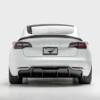 (image for) Vorsteiner Tesla Model 3 CARBON FIBER TRACK EDITION DIFFUSER 2017 – 2023